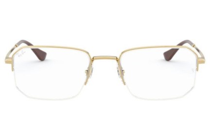Okulary korekcyjne Ray-Ban RX6449 2500 Prostokątne Złote