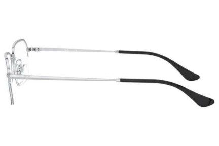 Okulary korekcyjne Ray-Ban RX6449 2501 Prostokątne Srebrne