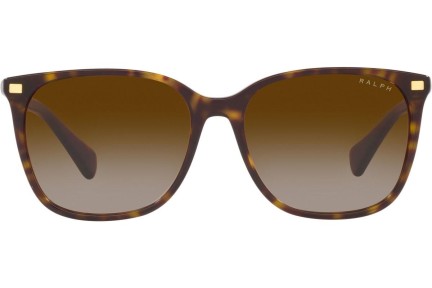 Okulary przeciwsłoneczne Ralph by Ralph Lauren VVCV RA5293 50033B Kwadratowe Havana