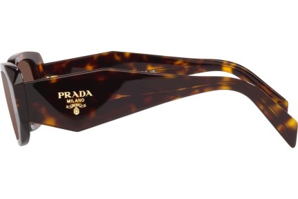 Okulary przeciwsłoneczne Prada PR17WS 2AU03U Prostokątne Havana