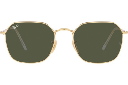 Okulary przeciwsłoneczne Ray-Ban Jim RB3694 001/31 Kwadratowe Złote