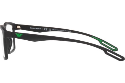 Okulary korekcyjne Emporio Armani EA4189U 50011W Prostokątne Czarne