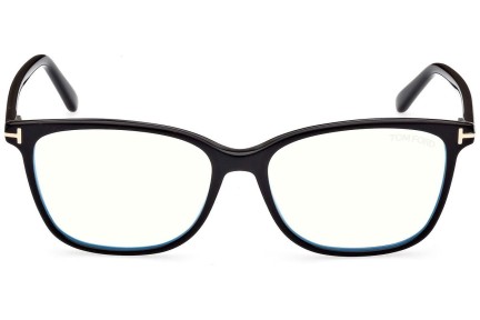 Okulary korekcyjne Tom Ford FT5842-B 001 Kwadratowe Czarne