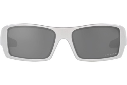 Okulary przeciwsłoneczne Oakley Gascan X-Silver Collection OO9014-C1 Polarized Prostokątne Srebrne