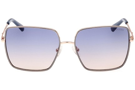 Okulary przeciwsłoneczne Guess GU7866 28W Kwadratowe Złote