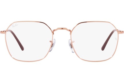Okulary korekcyjne Ray-Ban Jim RX3694V 3094 Kwadratowe Złote