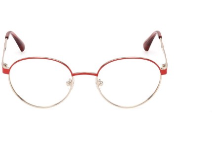 Okulary korekcyjne Max&Co. MO5090 066 Okrągłe Czerwone