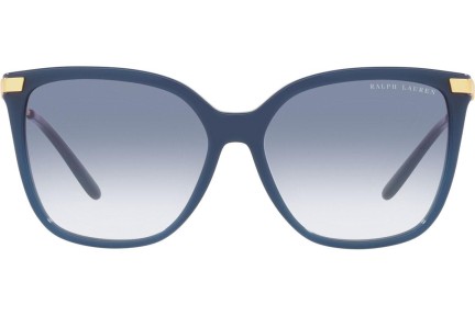 Okulary przeciwsłoneczne Ralph Lauren The Jacquie RL8209 537719 Kwadratowe Niebieskie