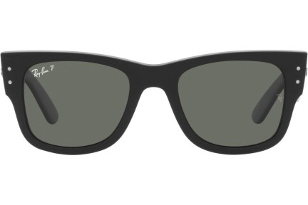 Okulary przeciwsłoneczne Ray-Ban Mega Wayfarer RB0840S 901/58 Polarized Kwadratowe Czarne