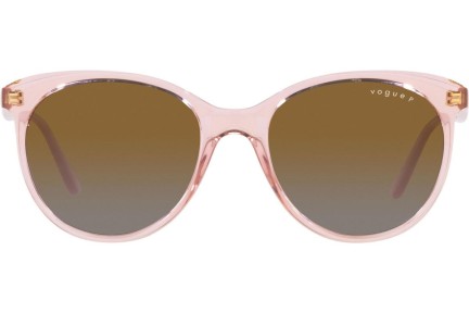 Okulary przeciwsłoneczne Vogue Eyewear VO5453S 2942T5 Polarized Okrągłe Różowe