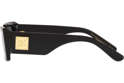 Okulary przeciwsłoneczne Dolce & Gabbana DG4416 501/87 Prostokątne Czarne
