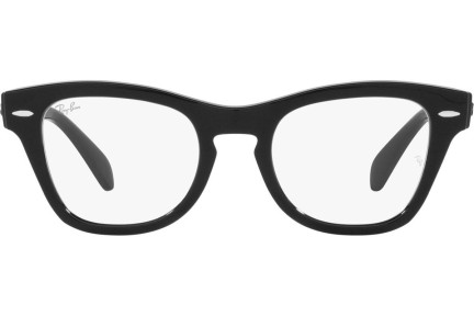 Okulary korekcyjne Ray-Ban RX0707V 2000 Kwadratowe Czarne