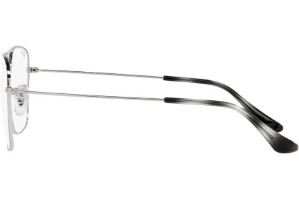 Okulary korekcyjne Ray-Ban RX6498 2970 Kwadratowe Niebieskie