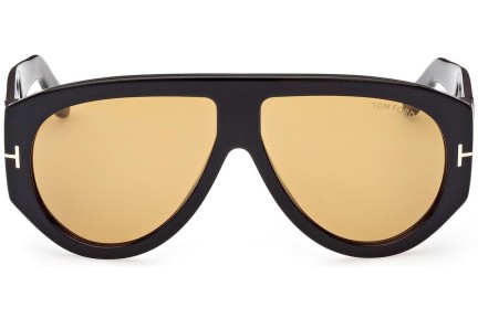 Ochelari de soare Tom Ford Bronson FT1044 01E Pilot Negri