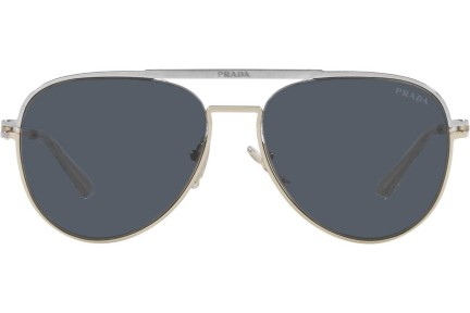 Ochelari de soare Prada PR54ZS 17F09T Pilot Argintii