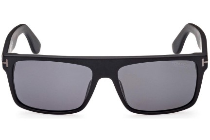 Sluneční brýle Tom Ford FT0999-N 02D Polarized Obdélníkové Černé