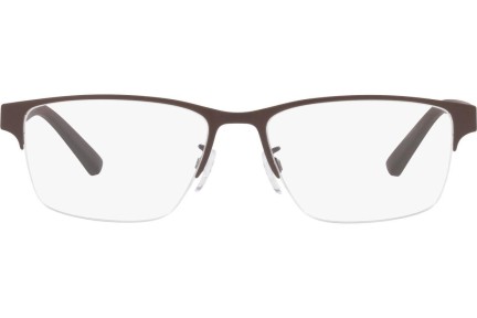 Okulary korekcyjne Emporio Armani EA1138 3020 Prostokątne Brązowe