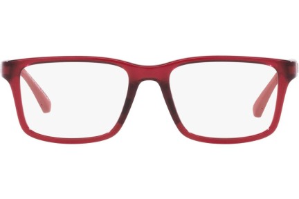 Okulary korekcyjne Emporio Armani EA3203 5440 Prostokątne Czerwone
