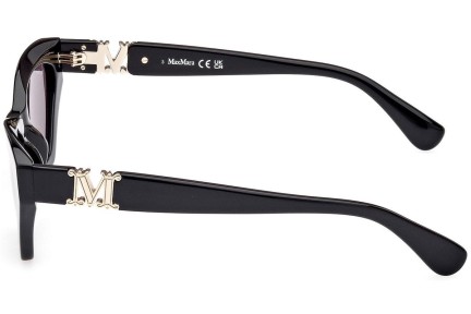 Okulary przeciwsłoneczne Max Mara MM0057 01A Kocie oczy Czarne