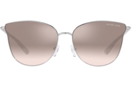 Okulary przeciwsłoneczne Michael Kors Salt Lake City MK1120 11538Z Nieregularny Srebrne