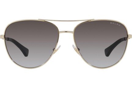 Okulary przeciwsłoneczne Ralph by Ralph Lauren RA4139 91168G Pilotki (Aviator) Złote
