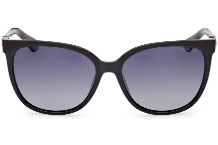 Okulary przeciwsłoneczne Guess GU7864 01D Polarized Okrągłe Czarne