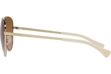 Okulary przeciwsłoneczne Ralph by Ralph Lauren RA4139 911613 Pilotki (Aviator) Złote