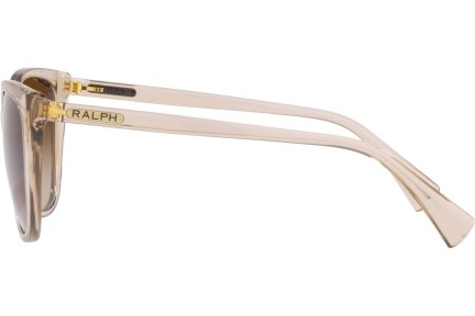 Okulary przeciwsłoneczne Ralph by Ralph Lauren RA5274 580213 Kocie oczy Beżowe