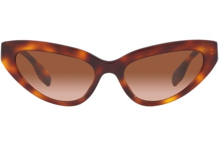 Okulary przeciwsłoneczne Burberry Debbie BE4373U 331613 Kocie oczy Havana