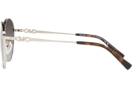 Okulary przeciwsłoneczne Michael Kors Alpine MK1119 10148G Okrągłe Złote
