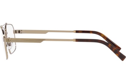 Okulary korekcyjne Dolce & Gabbana DG1345 1335 Prostokątne Złote