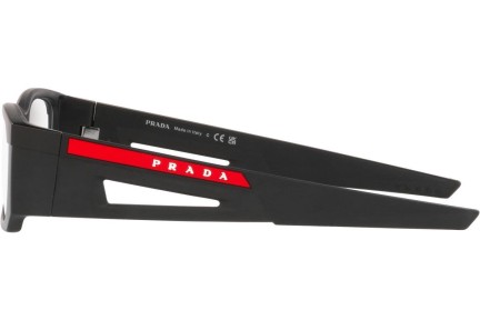 Okulary korekcyjne Prada Linea Rossa PS03PV 1BO1O1 Prostokątne Czarne