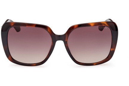 Okulary przeciwsłoneczne Guess GU7863 52F Kwadratowe Havana