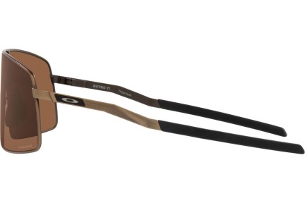 Okulary przeciwsłoneczne Oakley Sutro TI OO6013-03 Pojedyncze | Shield Brązowe