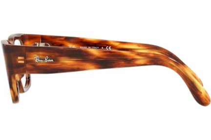 Okulary korekcyjne Ray-Ban Nomad Wayfarer RX5487 2144 Prostokątne Havana