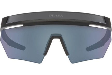 Okulary przeciwsłoneczne Prada Linea Rossa PS01YS 1BO03U Pojedyncze | Shield Czarne