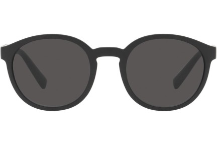 Okulary przeciwsłoneczne Dolce & Gabbana DG6180 252587 Okrągłe Czarne