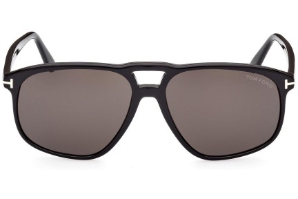 Okulary przeciwsłoneczne Tom Ford FT1000 01A Pilotki (Aviator) Czarne