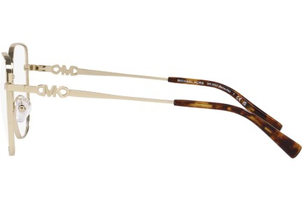 Okulary korekcyjne Michael Kors Belleville MK3062 1014 Kwadratowe Złote