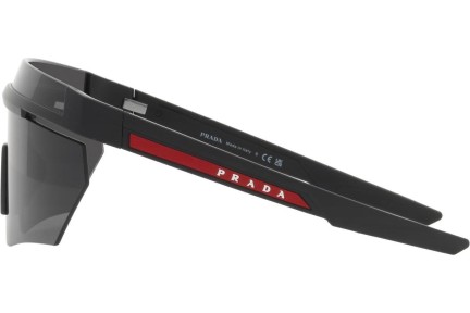 Okulary przeciwsłoneczne Prada Linea Rossa PS01YS 1BO06F Pojedyncze | Shield Czarne