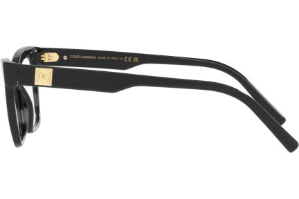 Okulary korekcyjne Dolce & Gabbana DG3359 501 Kocie oczy Czarne