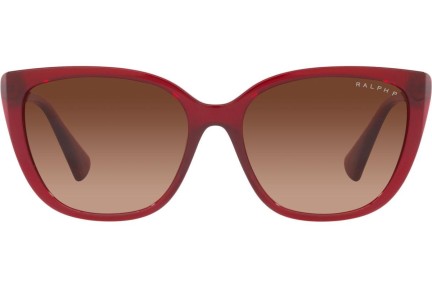 Okulary przeciwsłoneczne Ralph by Ralph Lauren RA5274 5800T5 Polarized Kocie oczy Czerwone
