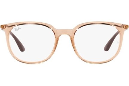Okulary korekcyjne Ray-Ban RX7190 5940 Kwadratowe Beżowe