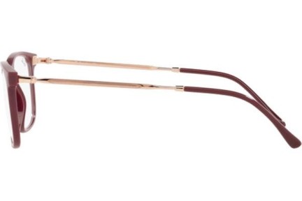 Okulary korekcyjne Ray-Ban RX7244 8099 Prostokątne Czerwone