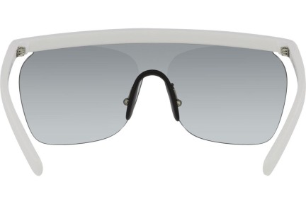 Okulary przeciwsłoneczne Giorgio Armani AR8169 5344D6 Pojedyncze | Shield Białe