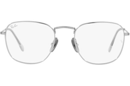 Okulary korekcyjne Ray-Ban Frank Titanium Collection RX8157V 1224 Kwadratowe Srebrne