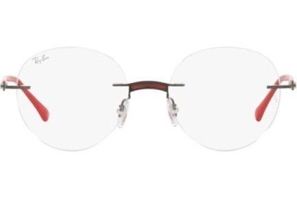 Okulary korekcyjne Ray-Ban RX8768 1229 Okrągłe Srebrne
