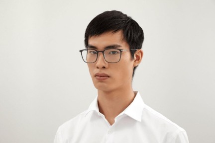 Okulary korekcyjne Mont Blanc MB0100O 001 Kwadratowe Szare