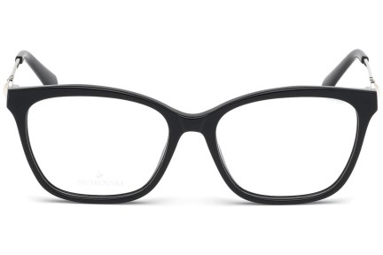 Okulary korekcyjne Swarovski SK5306 001 Kwadratowe Czarne