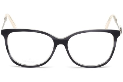 Okulary korekcyjne Swarovski SK5304 005 Kwadratowe Czarne